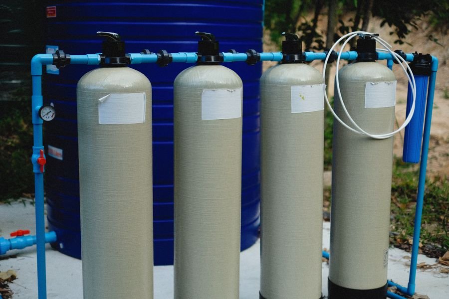 Water treatment filtration vessels